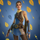 An image of Windwalker Echo, a new Fortnite skin from last year's Unreal Engine demo.